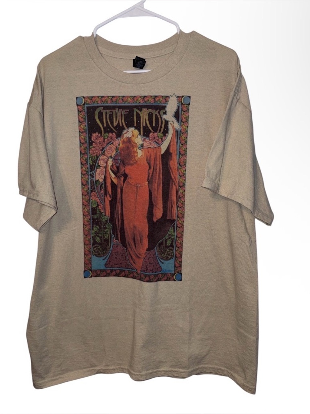 Stevie Nicks "White Winged Dove” Graphic T-Shirt Size XL Rare NWOT Fleetwood Mac